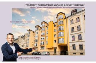Wohnung kaufen in Stadlerstraße 17 WE03, 09126 Bernsdorf, *7,8% Rendite!!!* Charmante Einraumwohnung in Chemnitz / Bernsdorf