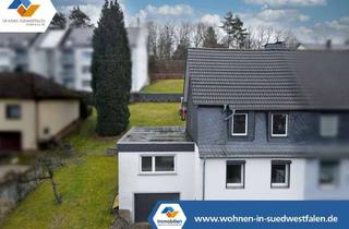 Doppelhaushälfte kaufen in 57076 Siegen, Doppelhaushälfte am Weidenauer Giersberg – gute Lage, großes Grundstück, viel Potenzial!