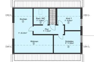 Wohnung kaufen in 72555 Metzingen, Metzingen - Verkauf 3-Zimmer Wohnung, 60qm, DG in EFH, Metz-Neuhausen