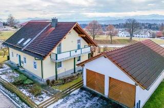 Haus kaufen in 82383 Hohenpeißenberg, Hohenpeißenberg - Hier brauchen Sie keinen TV! Zweifamilienhaus in Hohenpeißenberg mit Panoramablick!!