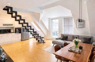 Wohnung mieten in Isaak-Loewi-Str., 90763 Südstadt, Moderne 3-Zimmer-Galeriewohnung mit Balkon im historischen Gebäude – Fürth Südstadtpark