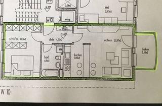Wohnung mieten in 96047 Bamberg, Schöne 2-Zimmer-Wohnung mit Balkon nähe Konzerthalle