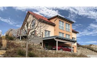 Einfamilienhaus kaufen in 74589 Satteldorf, Ökologisches Einfamilienhaus mit Aufzug, Holzdecke & Wohlfühlatmosphäre in Südlage