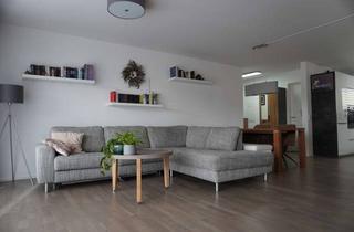 Immobilie mieten in 78239 Rielasingen-Worblingen, Hochwertig möblierte 3-Zimmer-Wohnung mit großem Balkon & TG – Wohnen auf Zeit – Nähe Schweiz