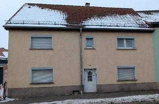 Haus kaufen in 04668 Grimma, Grimma - Reihenendhaus 2 Wohneinheiten Haus mit Scheune Garten Garage