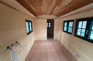 Haus kaufen in 99448 Kranichfeld, Kranichfeld - Großes neues ökologisches Tinyhaus Handwerksqualität Wagen