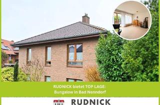 Haus kaufen in 31542 Bad Nenndorf, Bad Nenndorf - RUDNICK bietet TOP LAGE: Bungalow in Bad Nenndorf