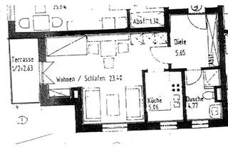 Wohnung kaufen in 89331 Burgau, Burgau - Burgau Zentraum 1 Zimmer Wohnung 41m² EBK und Tiefgaragenstellpla