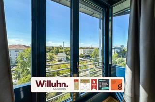 Wohnung kaufen in 04317 Reudnitz-Thonberg, Attraktive Etagenwohnung mit Dachterrasse | getrennte Zugänge | bezugsfrei | Aufzug | Tiefgarage