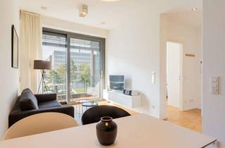 Wohnung mieten in Chausseestraße 37, 10115 Mitte, All-inklusive-Miete: hochwertige 2-Zimmerwohnung mit Loggia und Concierge in der Chausseestraße