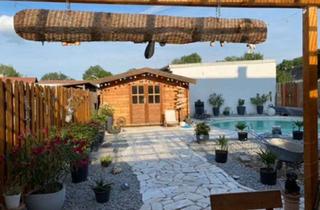 Doppelhaushälfte kaufen in 84513 Töging, Familien-Doppelhaushälfte mit Charakter, Pool und Gartenanlage