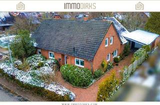 Haus kaufen in 26802 Moormerland, Oldersum: Großzügiges Zuhause mit Kamin, Loggia und überdachter Terrasse