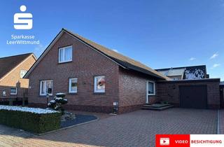 Haus kaufen in 26802 Moormerland, Stilvoller, zentraler Bungalow im amerikanischen Wohnstil