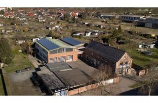 Gewerbeimmobilie kaufen in Demminer Straße 32, 17159 Dargun, Provisionsfrei: Wohn- & Geschäftshaus mit großflächigen Werkhallen zum fairen Preis