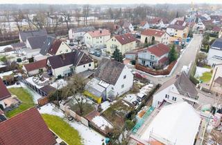 Grundstück zu kaufen in 85241 Hebertshausen, Großzügige Nachverdichtung möglich! Schönes Baugrundstück mit Altbestand in Hebertshausen