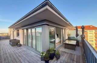 Wohnung kaufen in Hofer Straße 15, 83301 Traunreut, Tolles Penthaus mit SW-Dachterrasse und Panoramablick