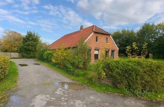 Einfamilienhaus kaufen in 26434 Wangerland, PROVISIONSFREI: Charmantes Landhaus mit großem Grundstück und Scheune – Ihr Platz für neue Ideen