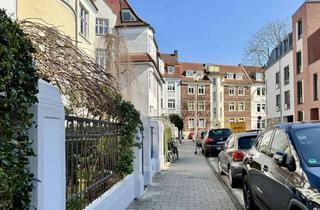 Wohnung mieten in 48149 Münster, Münsters X-Viertel: Hochwertig sanierte Altbauwohnung mit Gartenterrasse