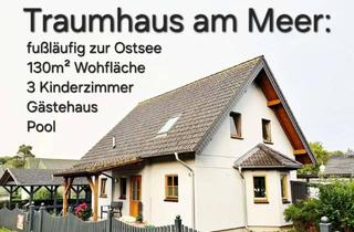 Haus kaufen in 17459 Ückeritz, Familienfreundliches Zuhause Pool, Gästehaus, Carport, Kamin ,PV, Ostsee