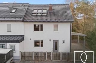 Doppelhaushälfte kaufen in 90571 Schwaig, Traumhaftes Grundstück! Hochwertig modernisierte Doppelhaushälfte direkt an der S1