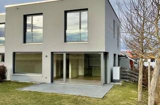 Haus mieten in 86938 Schondorf, Luxuriöse DHH in kubischem Design - absolut ruhig - unverbaubarer Blick