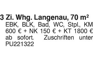 Sozialwohnungen mieten in 89129 Langenau, 3 Zi