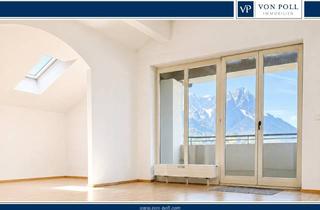 Loft kaufen in 82467 Garmisch-Partenkirchen, Panoramablick & urbanes Wohnen – Dachgeschoss mit alpiner Weite und einzigartigem Raumgefühl