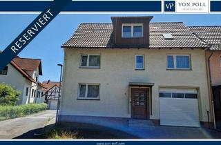 Einfamilienhaus kaufen in 37235 Hessisch Lichtenau, Attraktives Einfamilienhaus mit viel Platz und 3 Garagen in Hessisch Lichtenau OT