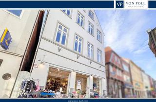 Gewerbeimmobilie kaufen in 24768 Rendsburg, Teilvermietetes Geschäftshaus in 1A-Bestlage in der Rendsburger Innenstadt