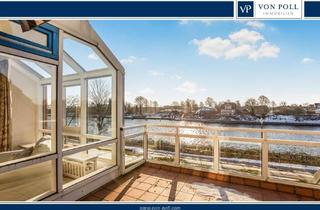 Wohnung kaufen in 24768 Rendsburg, Mehr Blick geht nicht: Wohnen direkt am Nord-Ostsee-Kanal