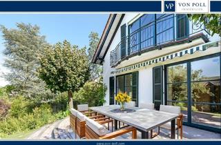 Haus kaufen in 61273 Wehrheim, Bestlage: Stilvolles Anwesen mit schönem Garten, viel Privatsphäre und Doppelcarport