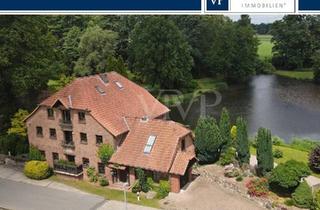 Einfamilienhaus kaufen in 29303 Bergen, Stilvolles Landanwesen mit eigenem Mühlenteich. **Turbine zur Stromversorgung on top**
