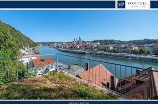 Wohnung kaufen in 94034 Passau, 3-Zimmer-Altbau-Wohnung mit spektakulärem Felsengarten