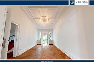 Villa kaufen in 60322 Frankfurt, Bezugsfertige repräsentative Gründerzeit-Stadtvilla im Westend-Nord mit charmantem Garten