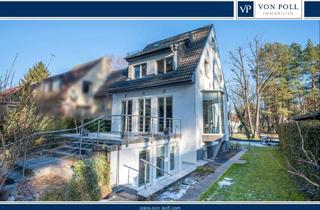 Doppelhaushälfte kaufen in 14532 Kleinmachnow, Naturnahes Wohnen in bester Lage: großzügige Split-Level- Doppelhaushälfte