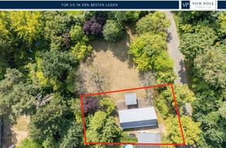 Immobilie kaufen in 14532 Kleinmachnow, Attraktives Grundstück, 1078 m², mit Baugenehmigung für Familienvilla (WF ca. 400 m²)