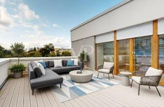 Penthouse mieten in 61476 Kronberg, Exklusive 3-Zimmer-Penthouse-Wohnung mit großer Süd/Ost Dachterrasse - Erstbezug - barrierefrei