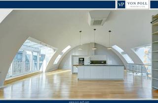 Penthouse mieten in 40477 Düsseldorf, Penthouse der Extraklasse: Loftcharakter, Panoramablick und zwei Terrassen