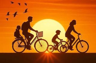 Doppelhaushälfte kaufen in 25885 Oster-Ohrstedt, Und abends radeln wir zusammen! KfW 40! 2 Neubauhälften. Mehrgenerationenhaus?