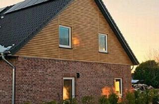 Haus kaufen in 25885 Oster-Ohrstedt, KfW 40 - Ihre Fördermittel warten. Neubau DHH, 109 m², 4 Zimmer ist fast fertig