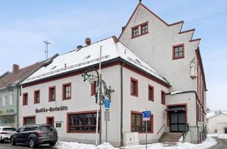 Haus kaufen in 95652 Waldsassen, Gewerbeimmobilie mit Wohneinheit (Ensembel und Bodendenkmal) im Zentrum von Waldsassen