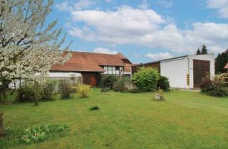 Haus kaufen in 38162 Cremlingen, Naturgenuss: Objekt mit großem Gartengrundstück in Cremlingen-Schandelah