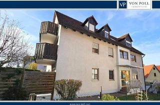 Wohnung kaufen in 91522 Ansbach, Ansbach - Wohnen in zentraler Lage! 3-Zimmer-Wohnung mit TG-Stellplatz und überdachter Loggia