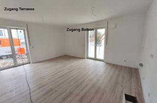 Wohnung kaufen in 92670 Windischeschenbach, Windischeschenbach - Erstbezug 2-Zi-Whg. mit 67,65 m² WFL KfW-40 -QNG zertifiziert mit Balkon und Terrasse moderner Grundriss mit offener Küche.