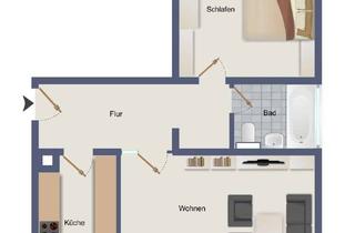 Wohnung kaufen in 67269 Grünstadt, Eigentumswohnung in ruhiger Lage - perfekt für Pärchen und Kapitalanleger