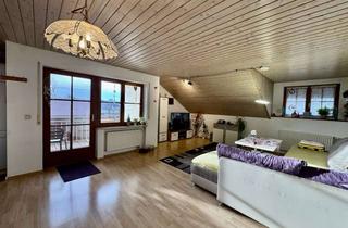 Wohnung kaufen in 88410 Bad Wurzach, Sonniges Dachgeschoss mit zwei überdachten Balkonen und Garage – Ihr Rückzugsort in Bad Wurzach