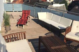 Penthouse mieten in Hafenstr. 188, 27568 Lehe, Anfragen NUR per E-Mail. Penthouse - Dachterrasse - Fahrstuhl - Kaminofen - EBK - Brhv.