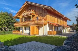 Wohnung mieten in 83666 Waakirchen, Exklusiver Erstbezug: Gesundes Wohnen in moderner Holzbauweise (KfW 40) mit Bergblick