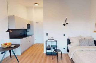 Wohnung mieten in Scharnweberstraße, 12459 Oberschöneweide, Dein Neustart in Berlin: 1-Zimmer-Apartment mit moderner Möblierung, EINBAUKÜCHE und BALKON