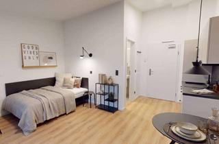 Wohnung mieten in Scharnweberstraße, 12459 Oberschöneweide, Perfekt für Singles: Modernes 1-Zimmer-Apartment mit geschmackvoller Möblierung, EBK und BALKON d...